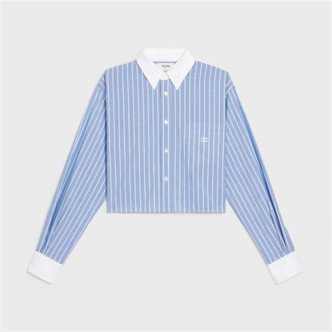 celine crop top long sleeve|celine shirts for women.